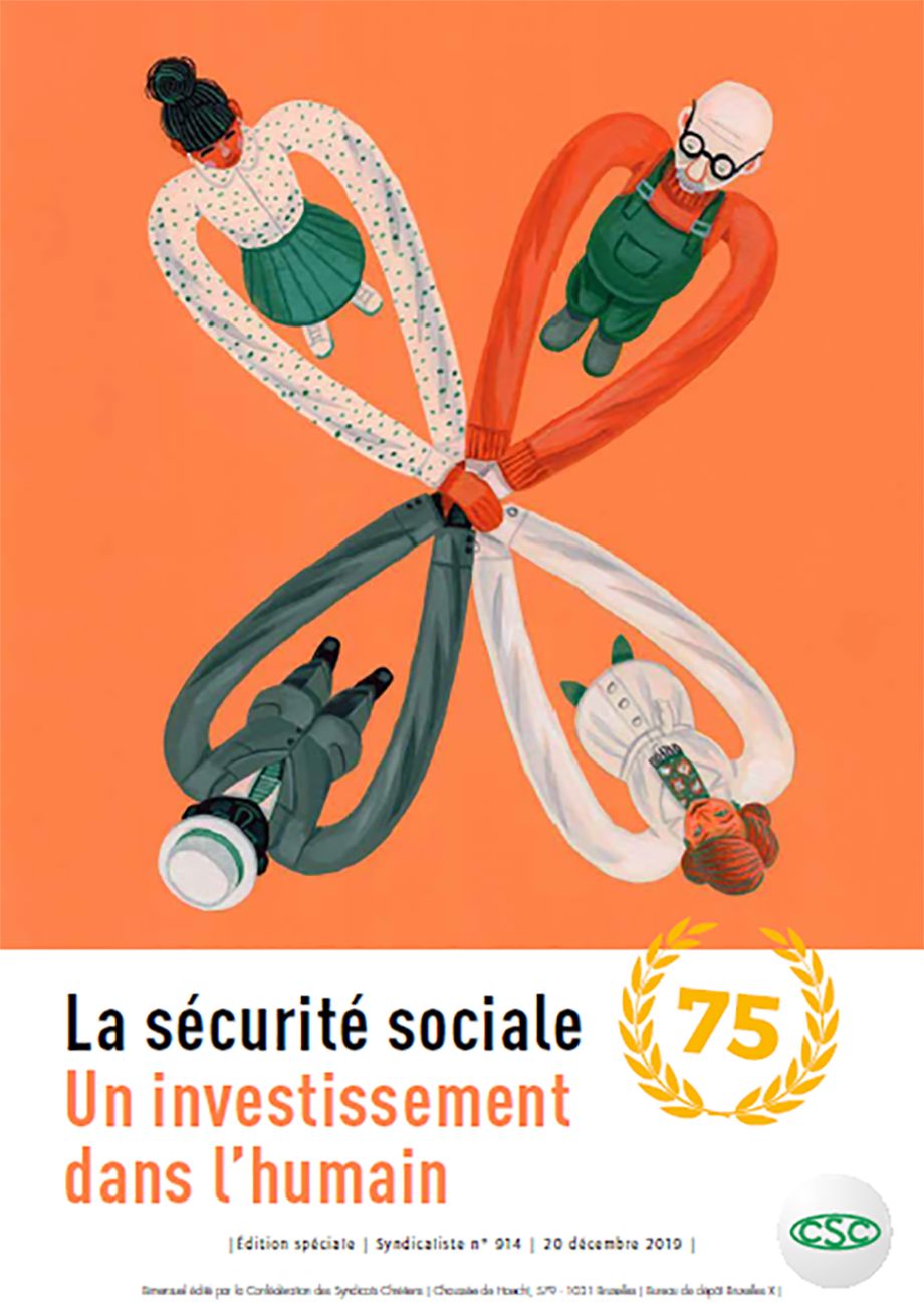 Syndicaliste 914, 20 décembre 2019: La sécurité sociale, un investissement dans l'humain