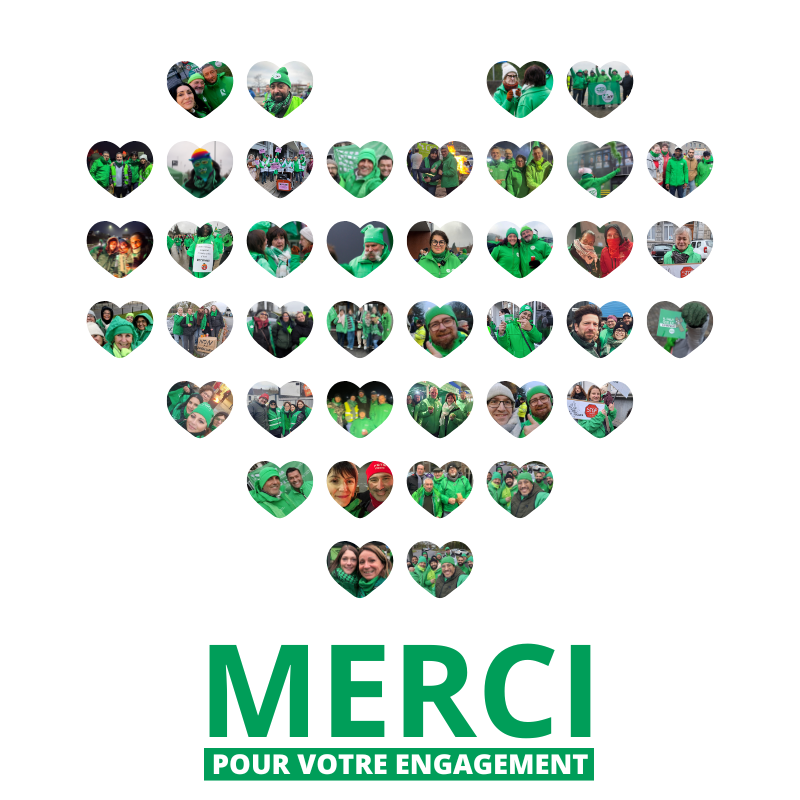 Merci pour votre participation à la grève de novembre
