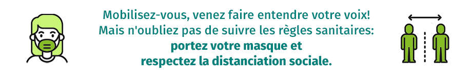 Respectez les règles sanitaires masque distanciation règles sanitaires covid coronavirus