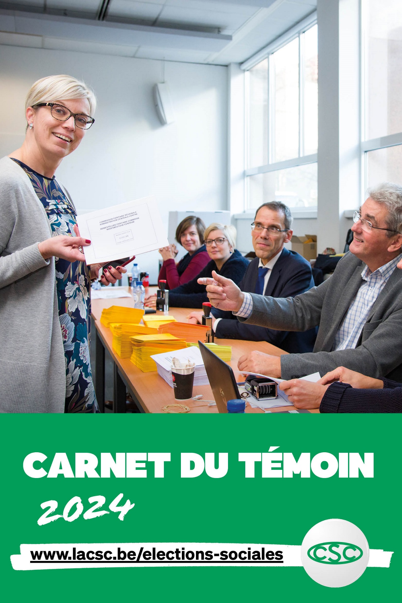 Cover Carnet du témoin ES 2024