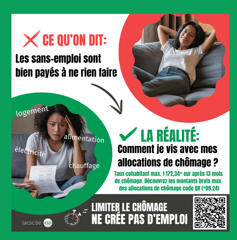 limiter le chomage ne crée pas d'emploi