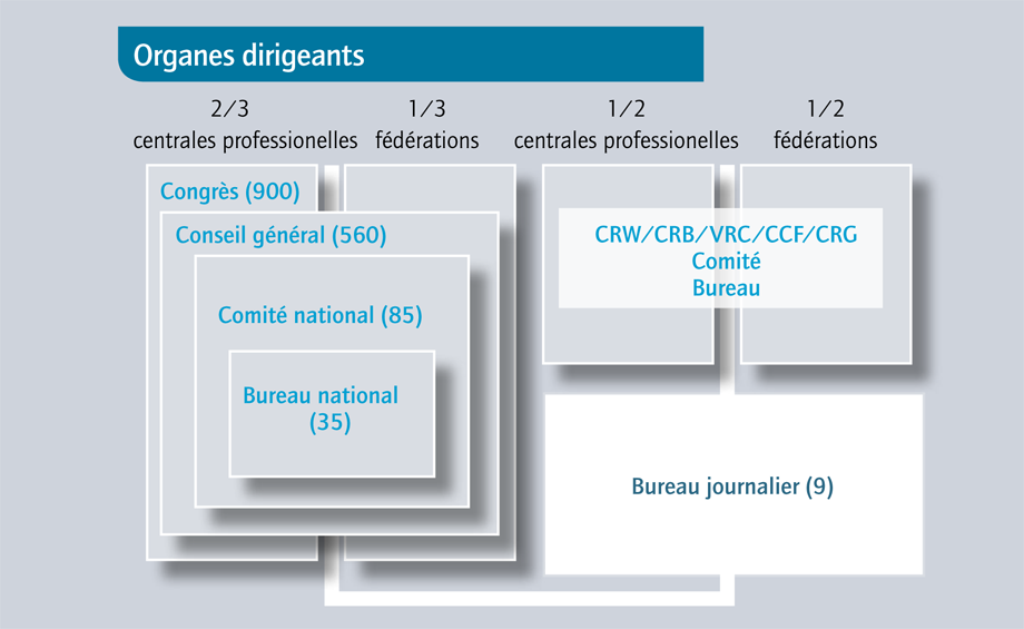 Structuur van het ACV Structuur van het ACV