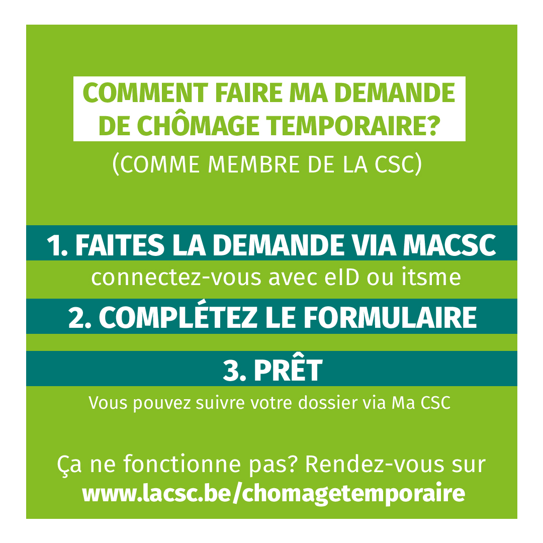Demande De Chomage Temporaire En Tant Qu Affilie