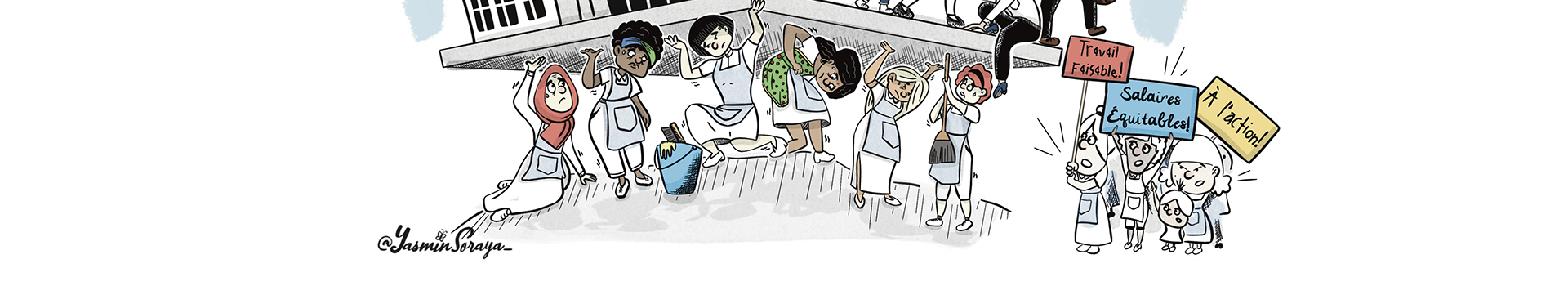 Je soutiens mon aide-ménagère