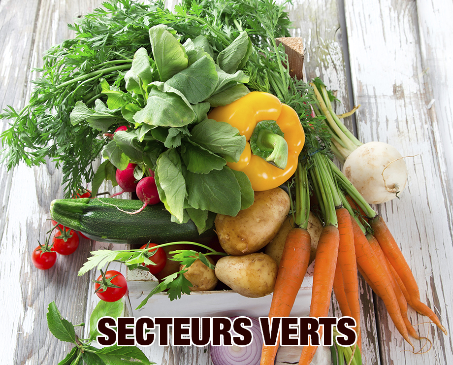 Secteurs verts