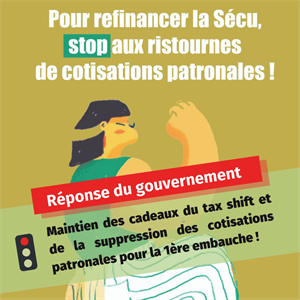 Stop aux ristournes patronales Stop aux ristournes patronales