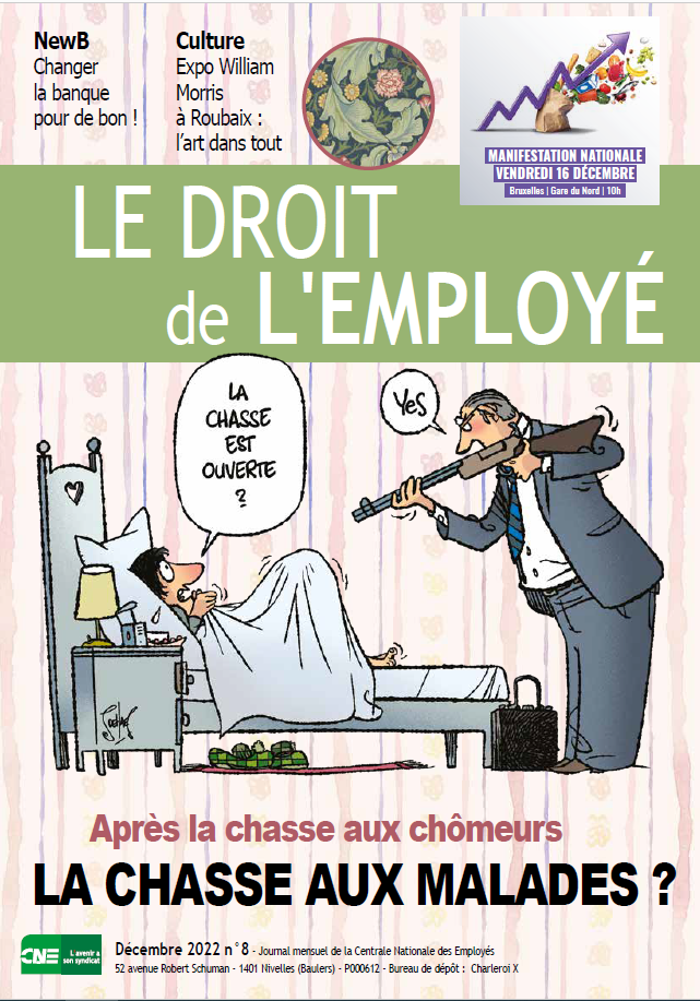 Le droit de l'employé - décembre 2022