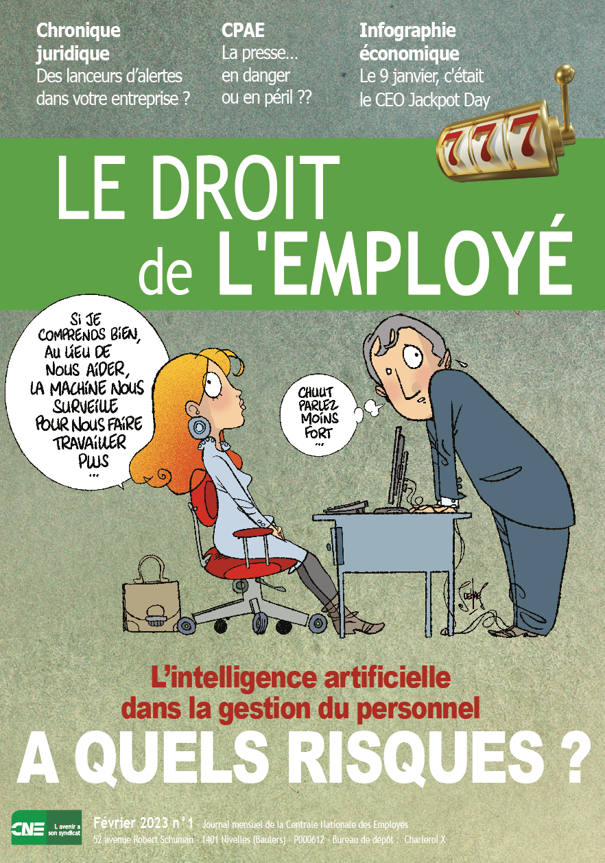 Le droit de l'employé - février 2023