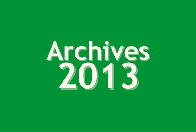 Archives 2013