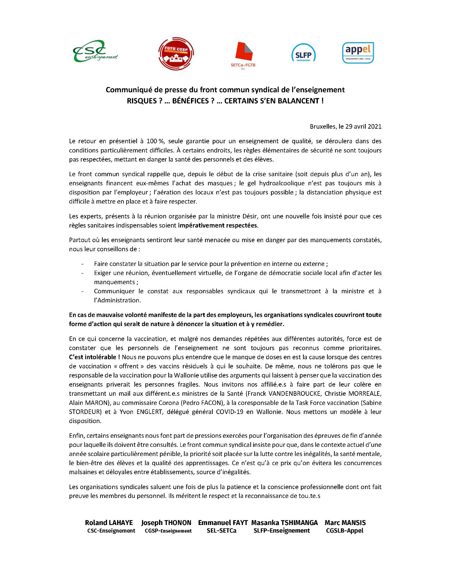 210429 - CP-FC-Enseignement