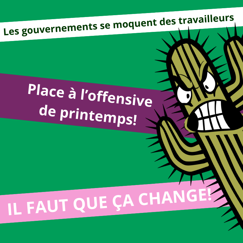 Place à l’offensive de printemps!