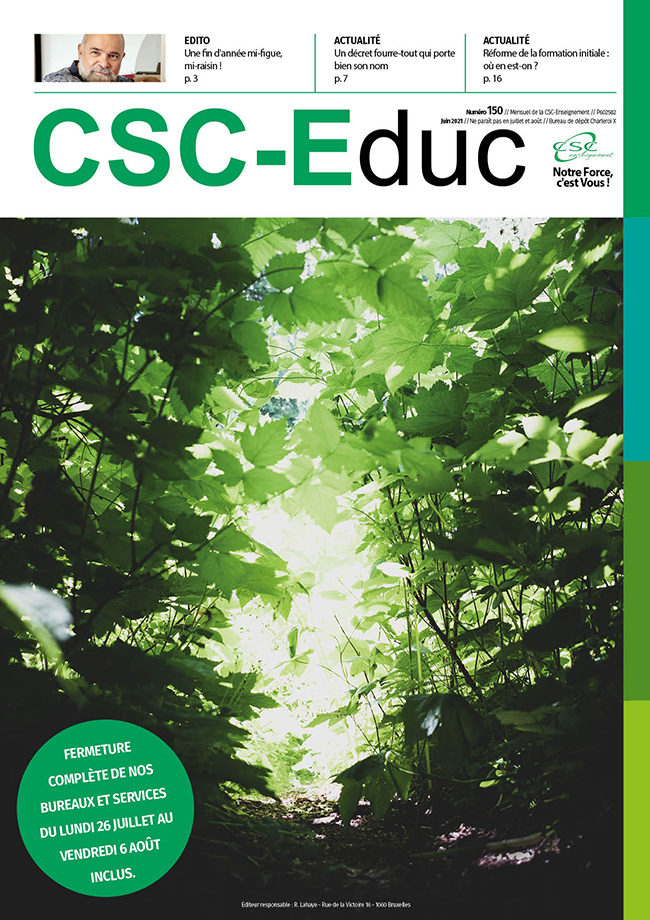 CSC-Educ-juin 2020 cover