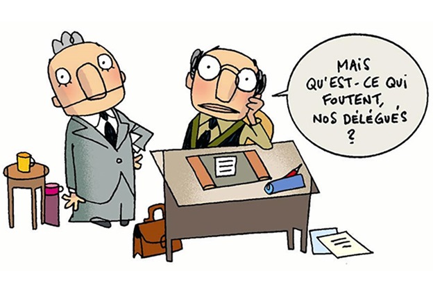 La délégation syndicale sur mon lieu de travail