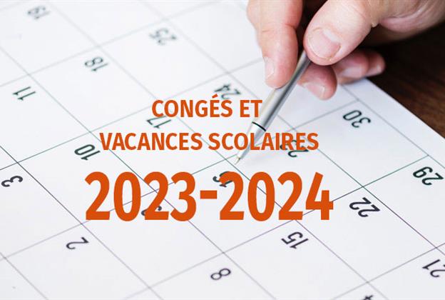 Calendrier 2023 avec jours fériés en France et numéro des semaines